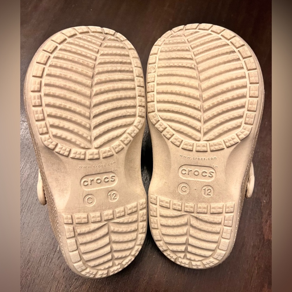 Crocs Kids Classic Clog - glitter beige - Picture 10 of 10